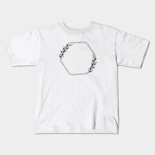 floral wreath Kids T-Shirt